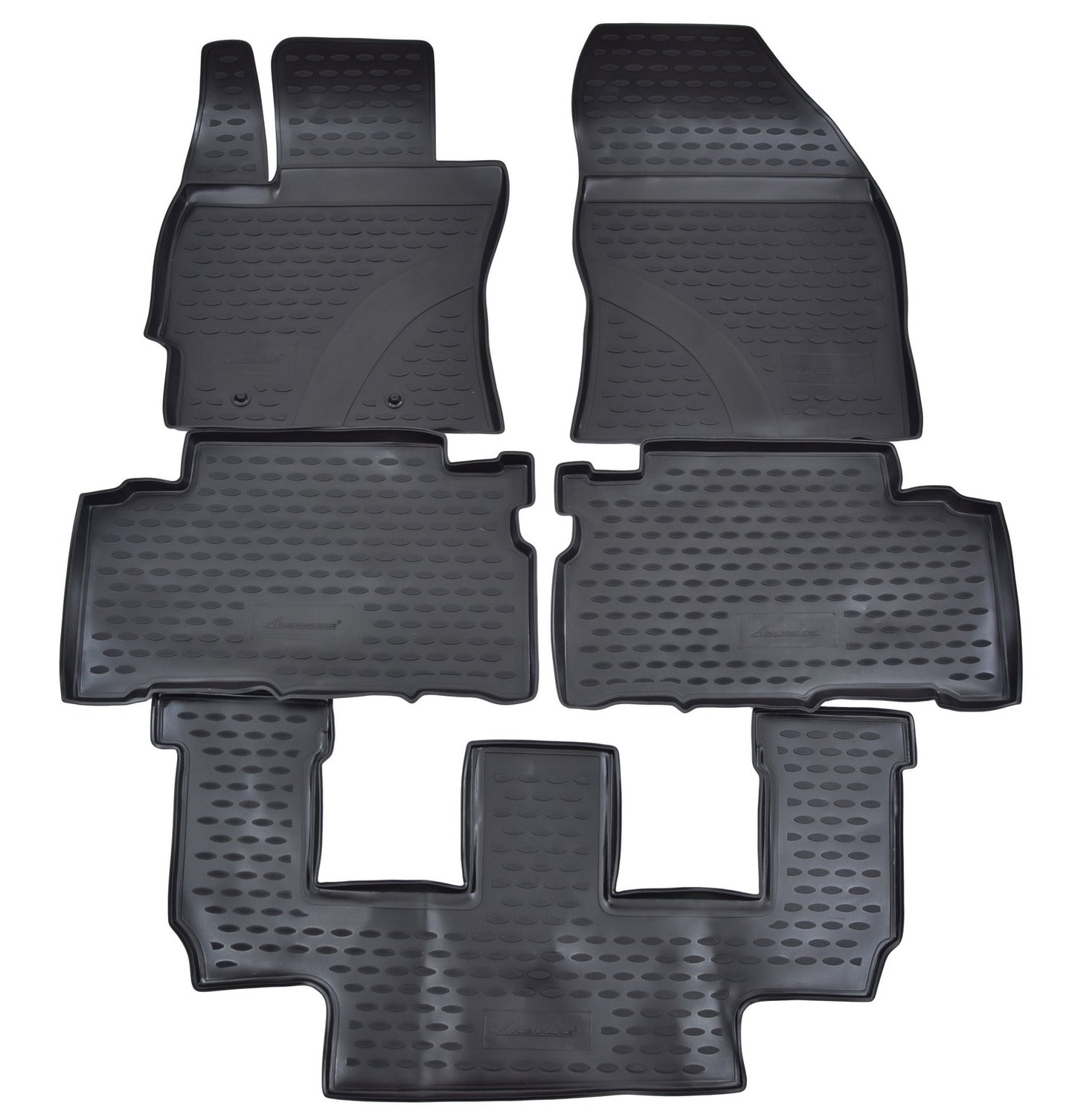 Covorase din cauciuc tip tavita Premium, Toyota Verso, 2009-2013