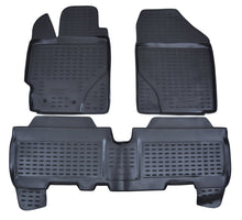 Covorase din cauciuc tip tavita Premium, Toyota Yaris, 2005-2011