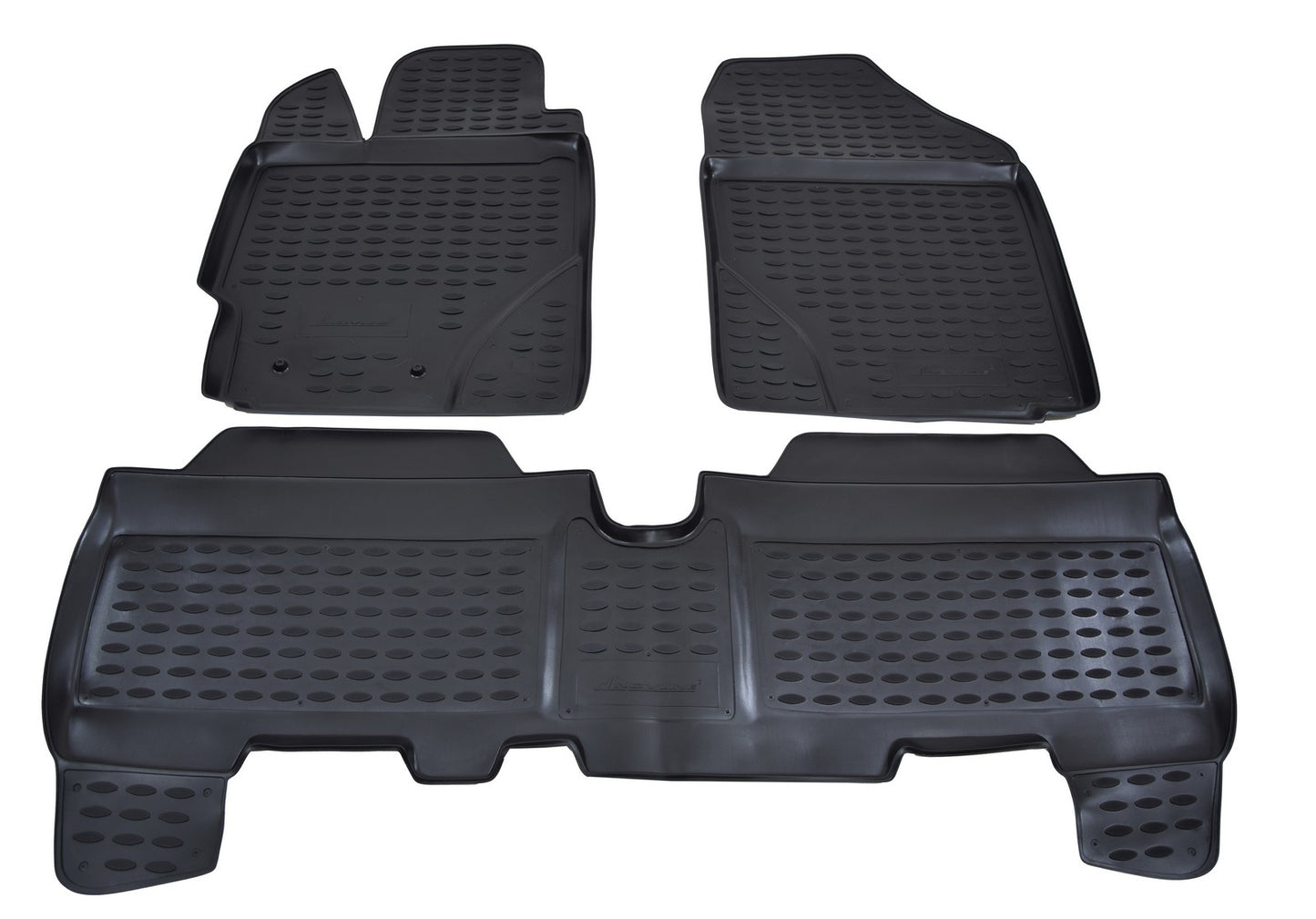 Covorase din cauciuc tip tavita Premium, Toyota Yaris, 2005-2011