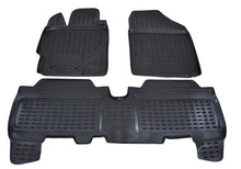 Covorase din cauciuc tip tavita Premium, Toyota Yaris, 2005-2011
