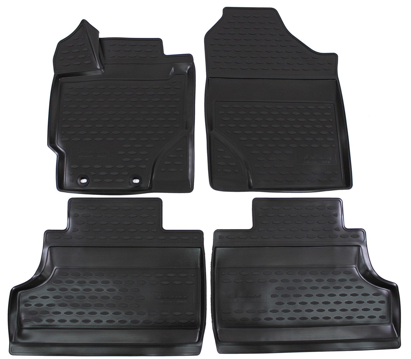 Covorase din cauciuc tip tavita Premium, Toyota Yaris, 2010-2014