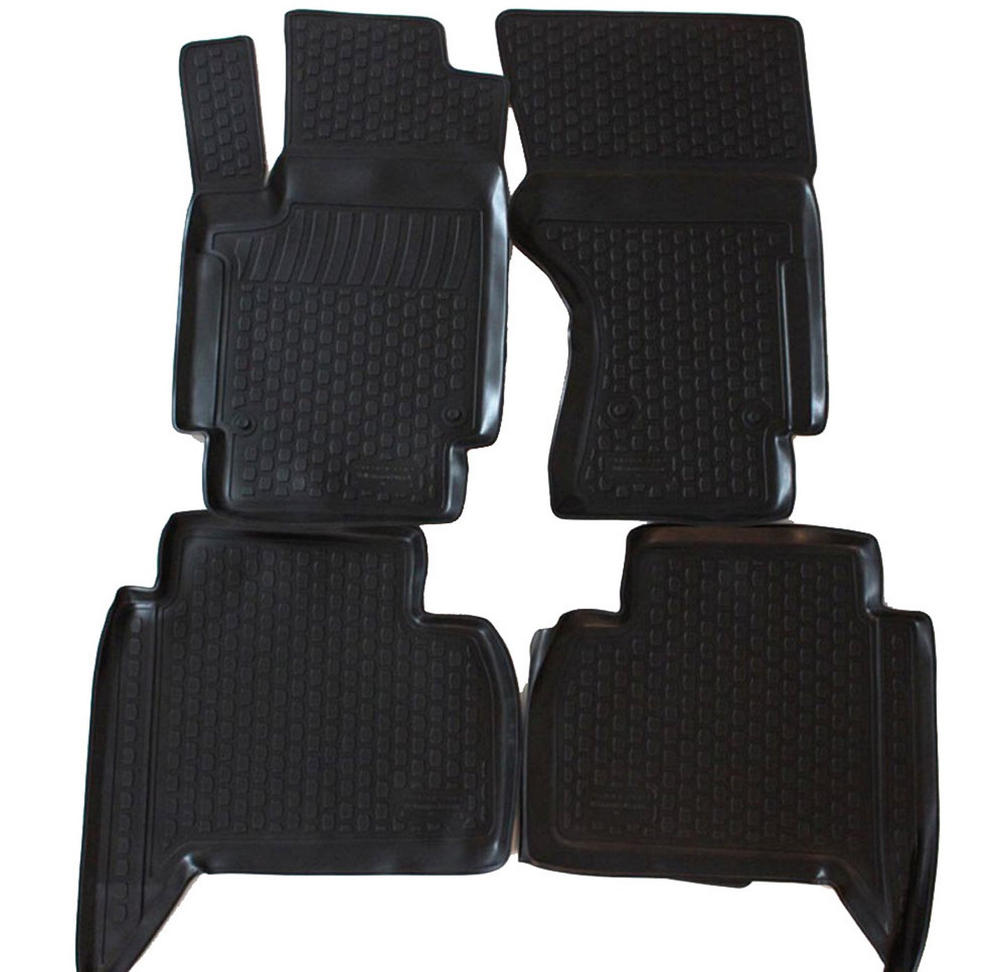 Covorase din cauciuc tip tavita Premium, Volkswagen Amarok, 2010-2016