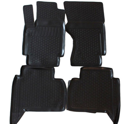Covorase din cauciuc tip tavita Premium, Volkswagen Amarok, 2010-2016
