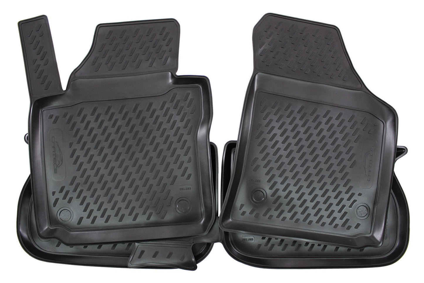 Covorase din cauciuc tip tavita Premium, Volkswagen Caddy, van/MPV, 2015-