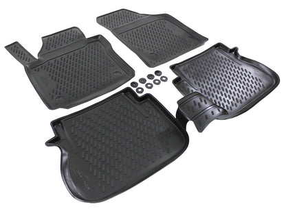 Covorase din cauciuc tip tavita Premium, Volkswagen Caddy, van/MPV, 2015-