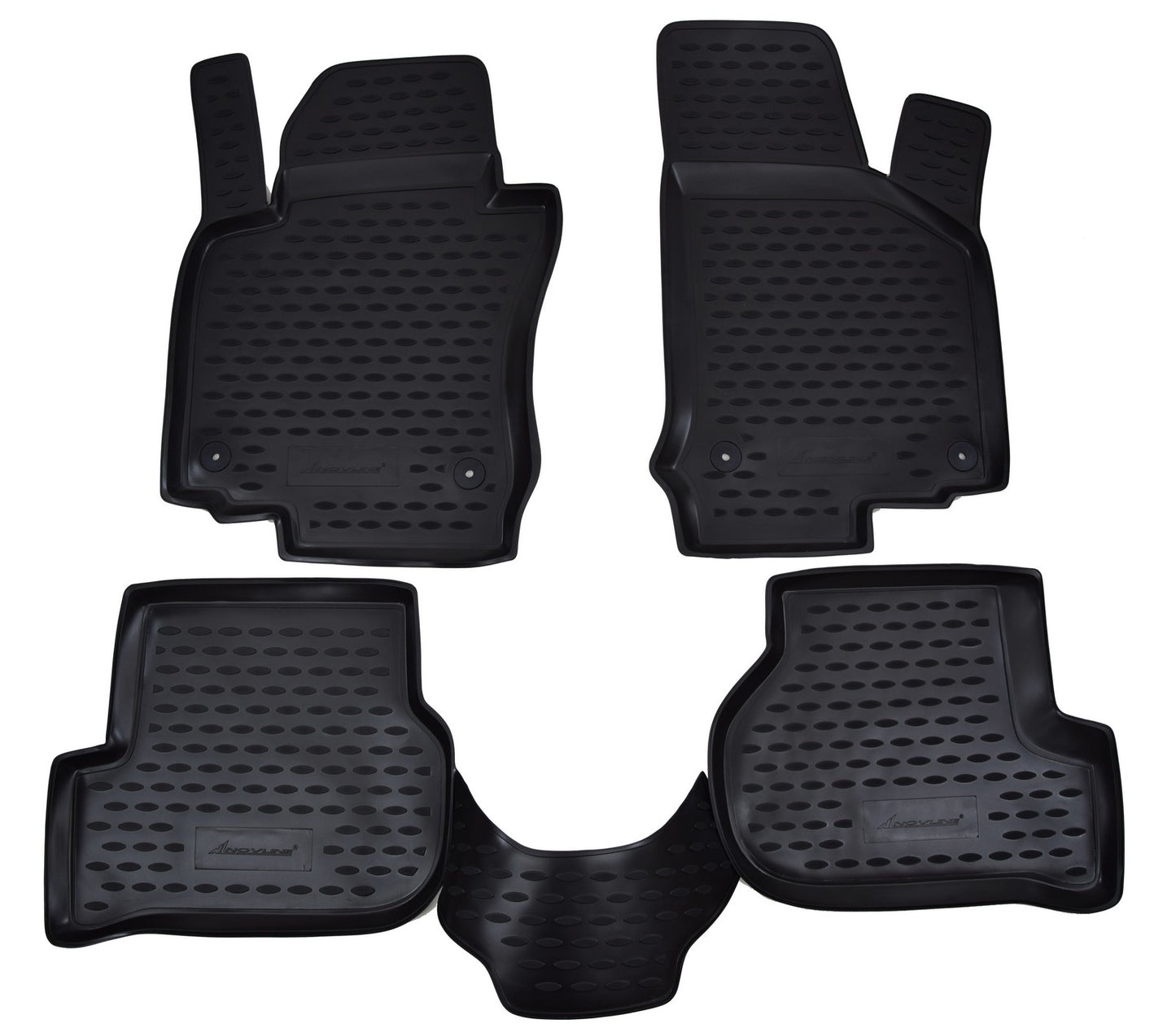 Covorase din cauciuc tip tavita Premium, Volkswagen Golf (5/6), 2003-2012, 4 piese