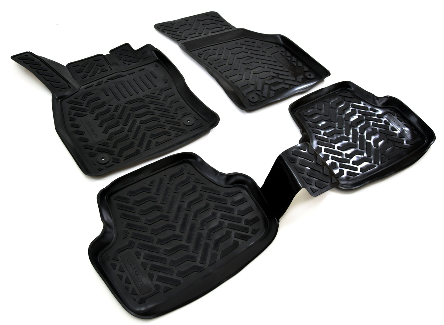 Covorase din cauciuc tip tavita Premium, Volkswagen Golf 7, 2012-2020