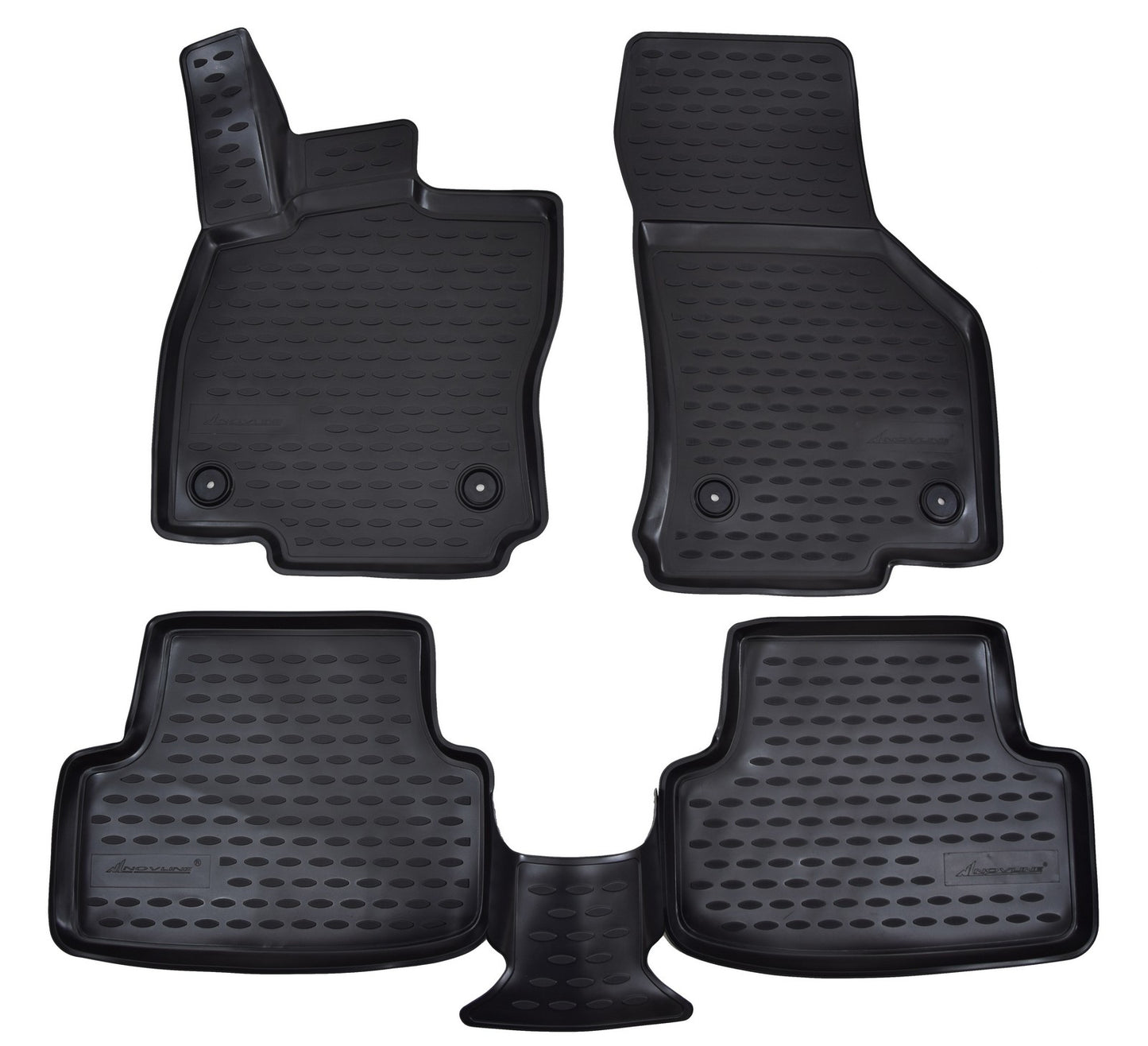 Covorase din cauciuc tip tavita Premium, Volkswagen Golf 7, hatchback, 2012-2020