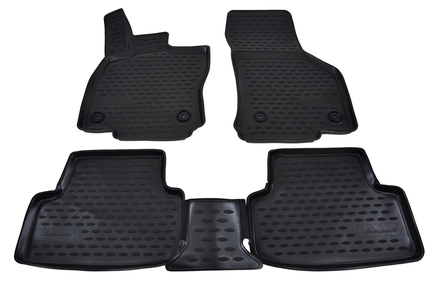 Covorase din cauciuc tip tavita Premium, Volkswagen Golf 7, hatchback, 2012-2020