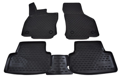 Covorase din cauciuc tip tavita Premium, Volkswagen Golf 7, hatchback, 2012-2020