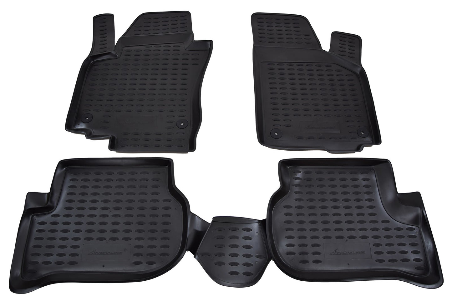 Covorase din cauciuc tip tavita Premium, Volkswagen Golf Plus, MPV, 2004-2014