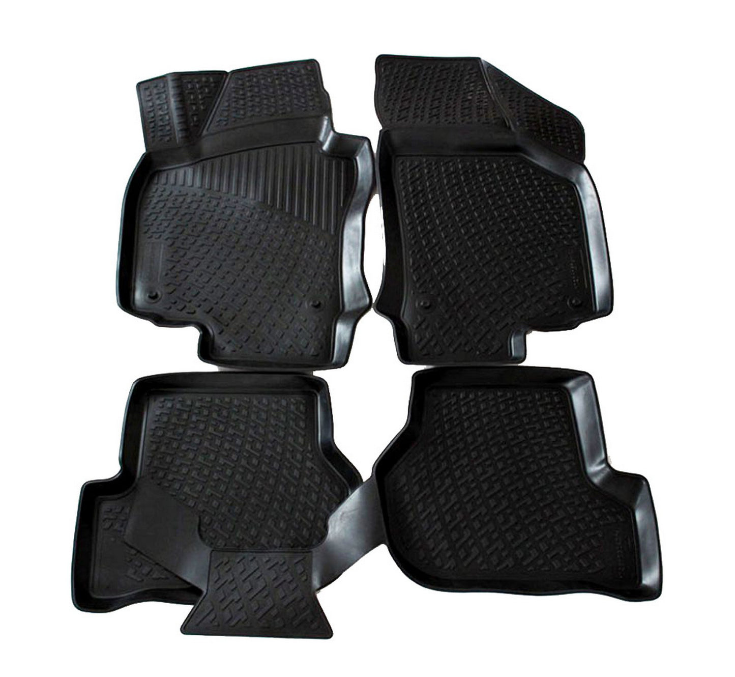 Covorase din cauciuc tip tavita Premium, Volkswagen Golf V, 2003-2008