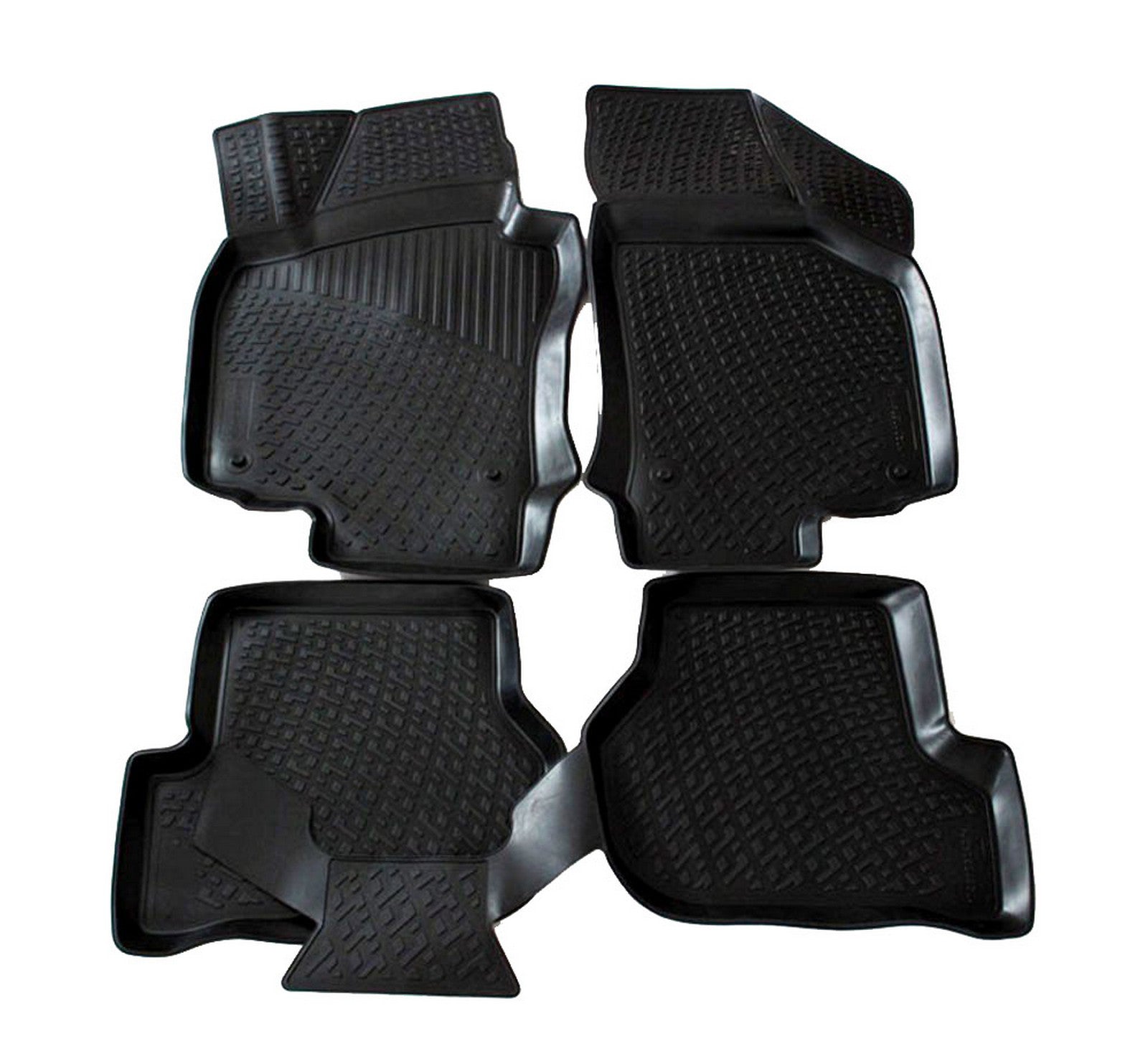 Covorase din cauciuc tip tavita Premium, Volkswagen Golf V, 2003-2008