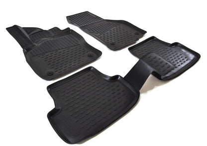 Covorase din cauciuc tip tavita Premium, Volkswagen Golf VII, combi, 2012-2020