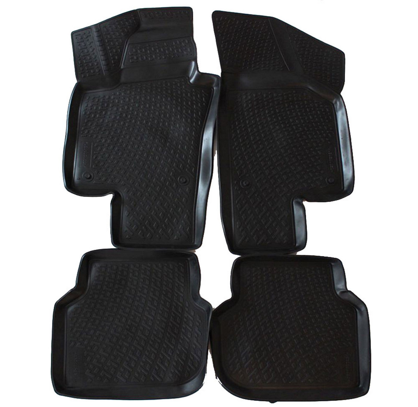 Covorase din cauciuc tip tavita Premium, Volkswagen Jetta, sedan, 2010-2018