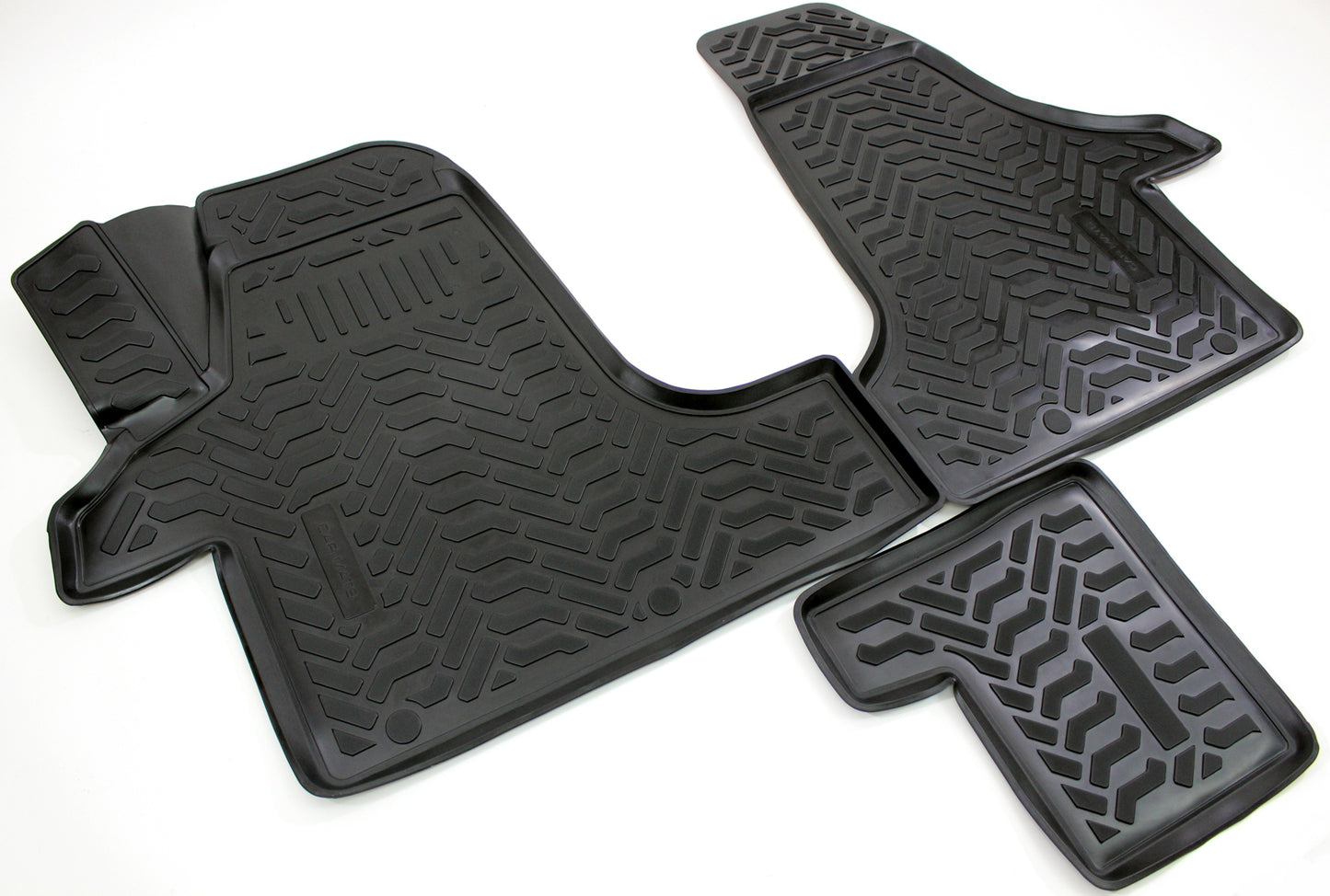 Covorase din cauciuc tip tavita Premium, Volkswagen Multivan, 2003-2015