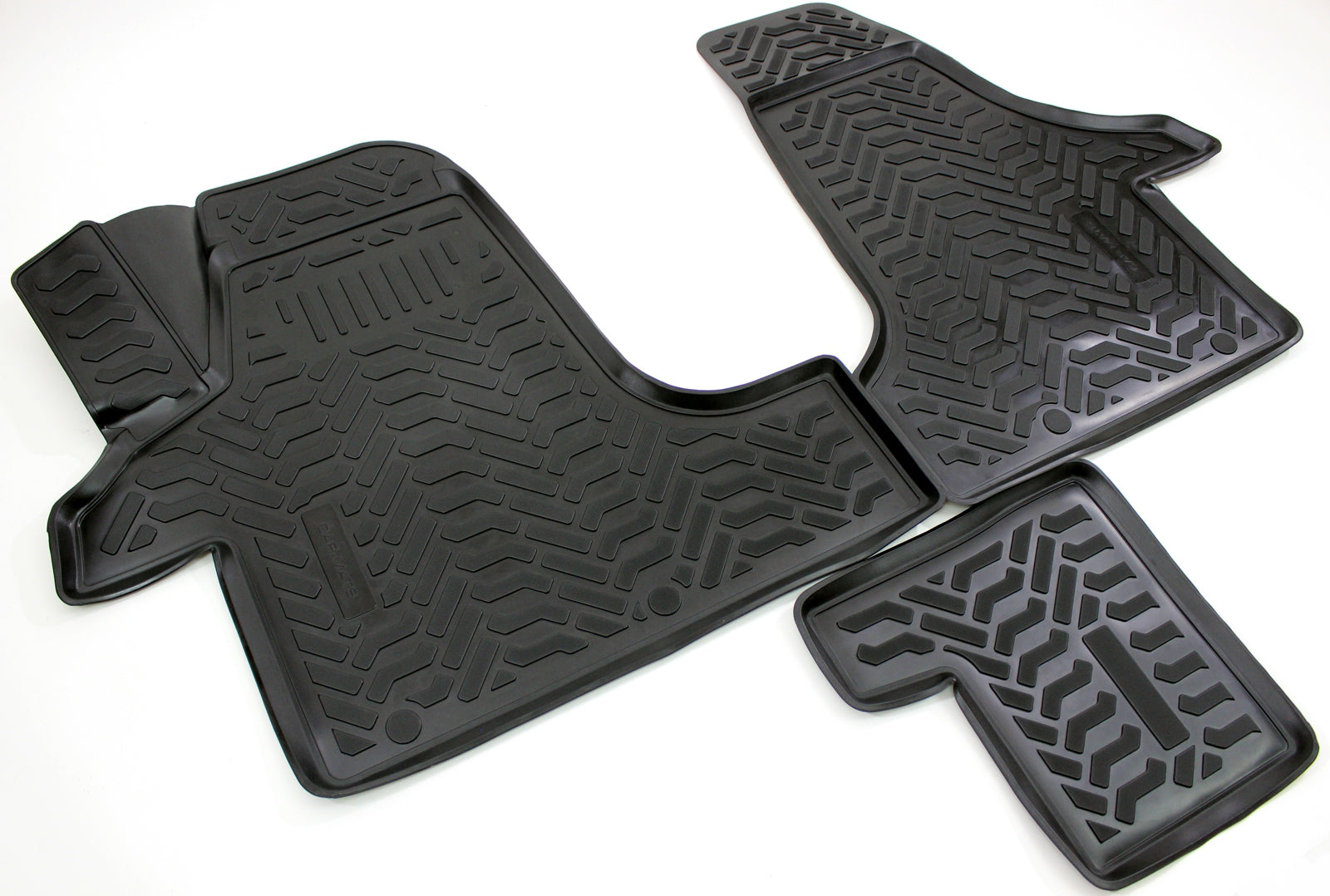 Covorase din cauciuc tip tavita Premium, Volkswagen Multivan, 2003-2015