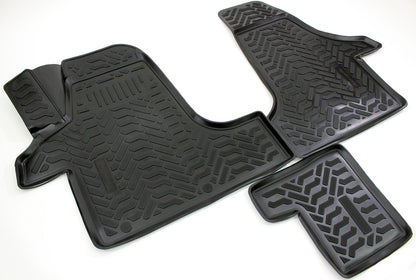 Covorase din cauciuc tip tavita Premium, Volkswagen Multivan, 2003-2015