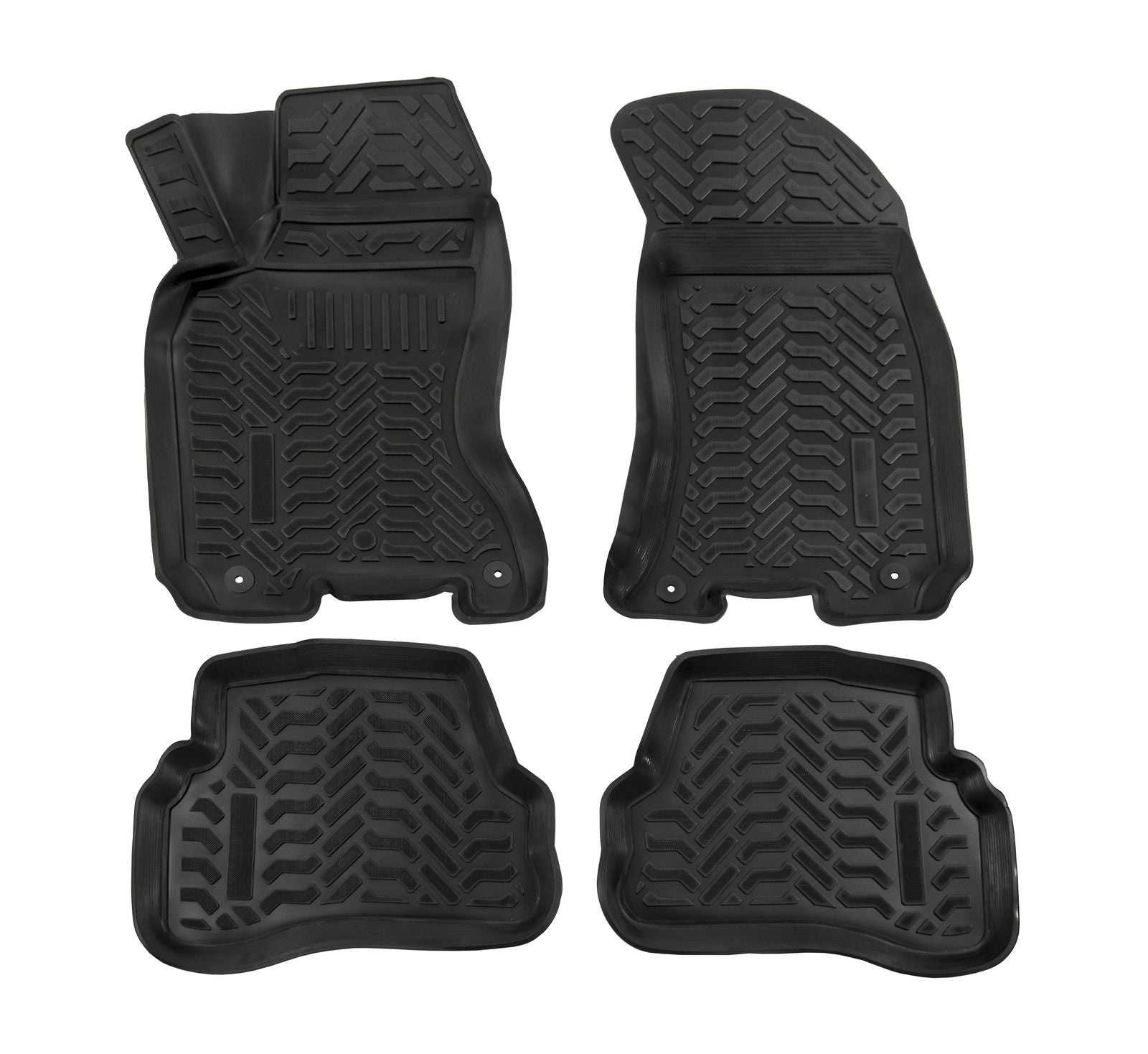 Covorase din cauciuc tip tavita Premium, Volkswagen Passat (B5), 1996-2005