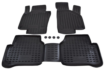 Covorase din cauciuc tip tavita Premium, Volkswagen Passat (B6/B7/CC), sedan/break, 2005-2015, 4 piese