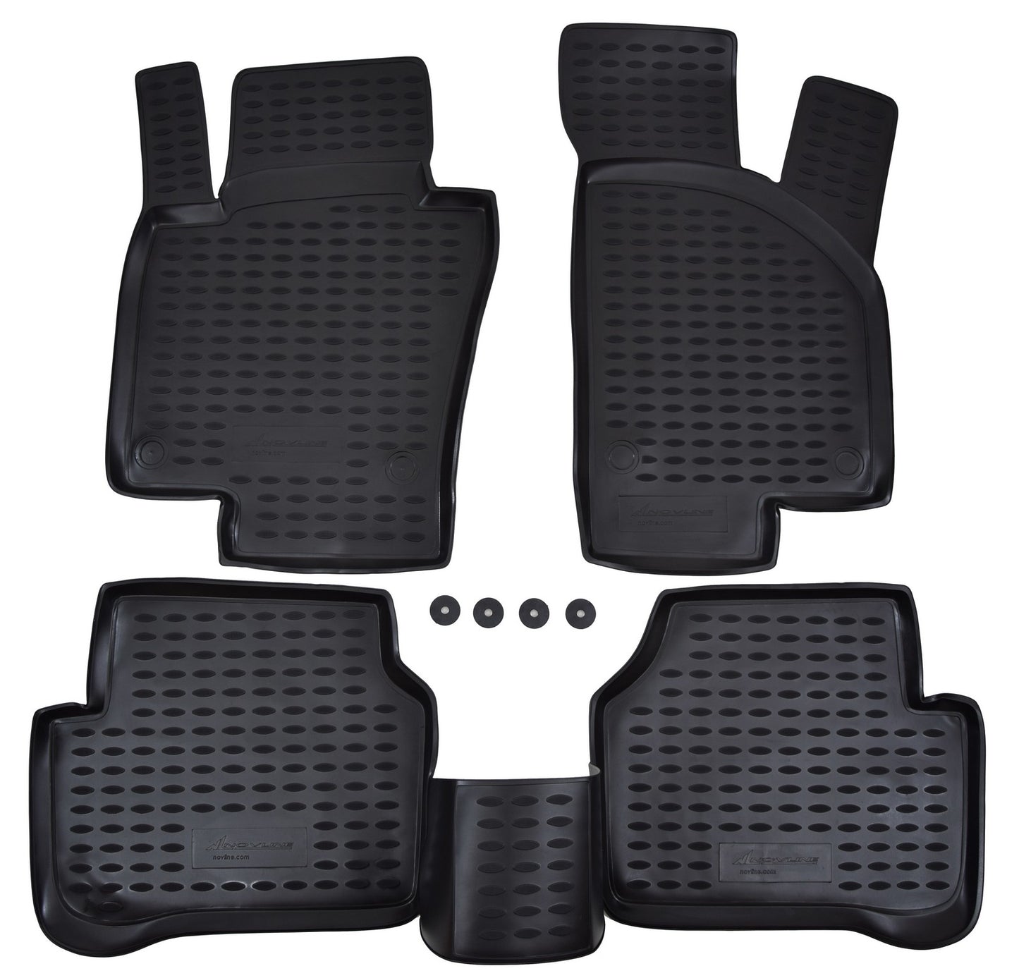 Covorase din cauciuc tip tavita Premium, Volkswagen Passat (B6/B7/CC), sedan/break, 2005-2015, 4 piese