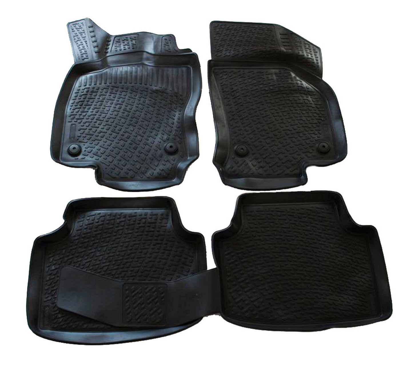 Covorase din cauciuc tip tavita Premium, Volkswagen Passat (B8), 2015-