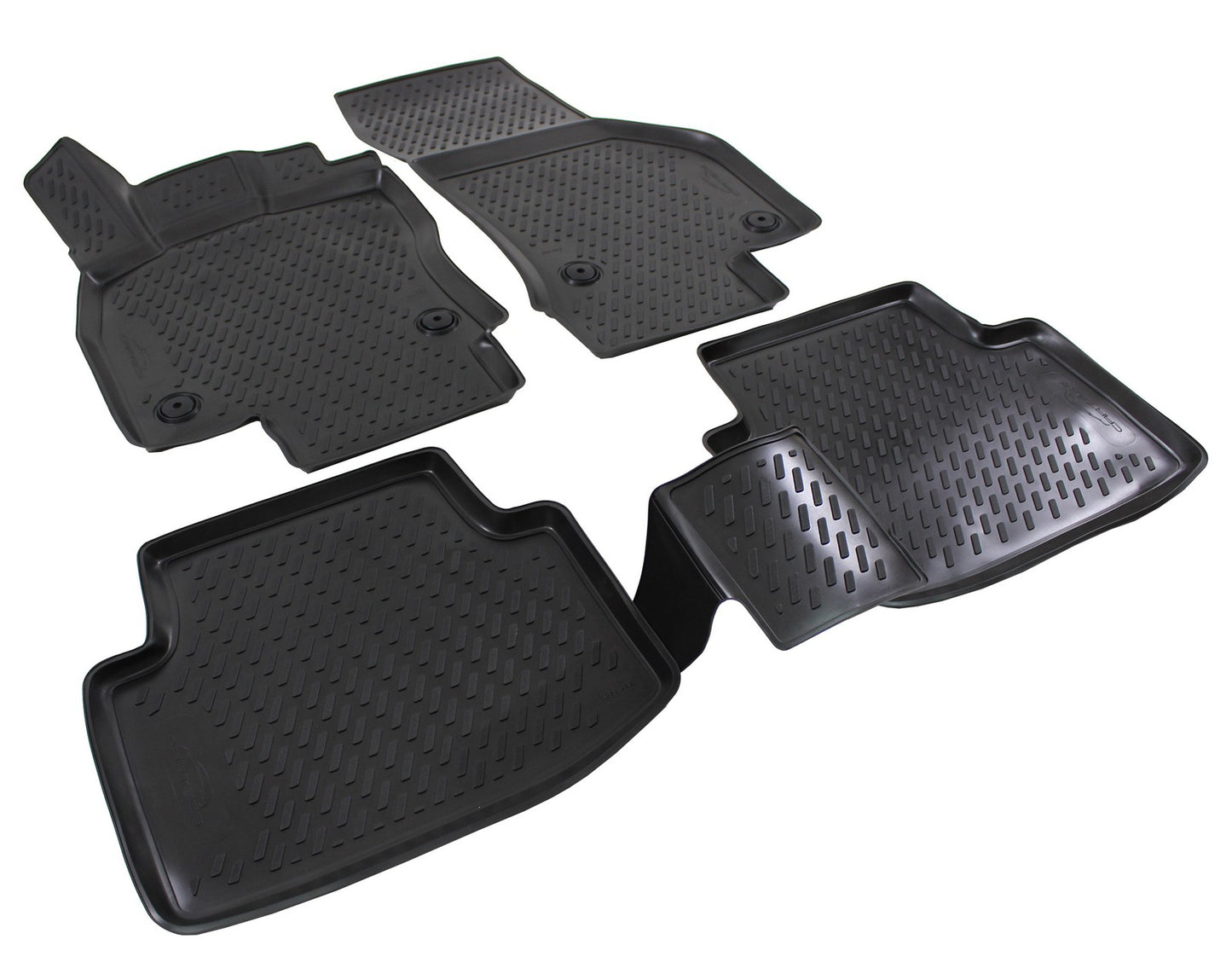 Covorase din cauciuc tip tavita Premium, Volkswagen Passat (B8), 2015-