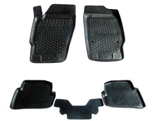 Covorase din cauciuc tip tavita Premium, Volkswagen Polo, 2009-2017