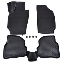 Covorase din cauciuc tip tavita Premium, Volkswagen Polo, 2009-2017