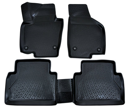Covorase din cauciuc tip tavita Premium, Volkswagen Sharan, 2010-