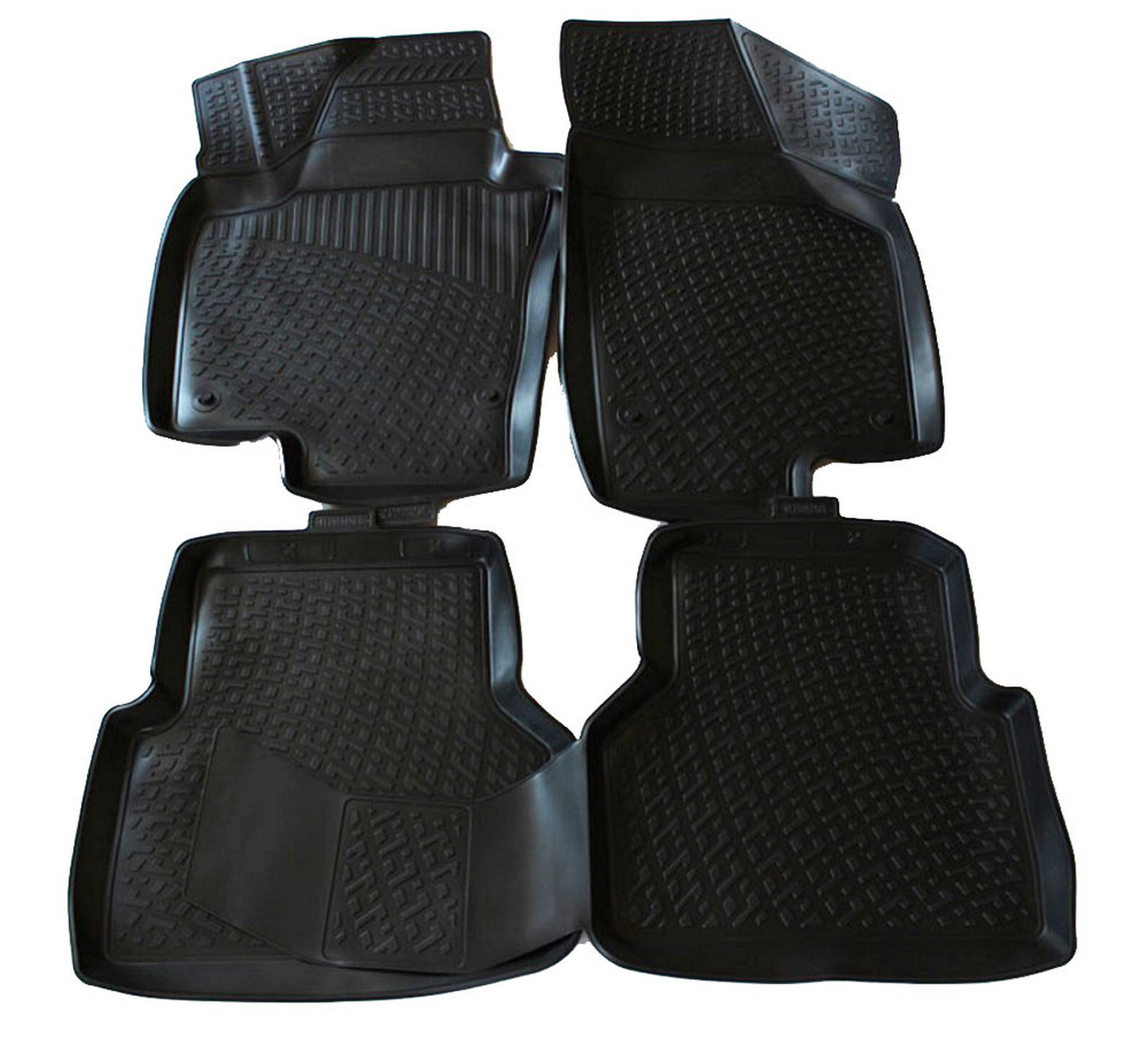 Covorase din cauciuc tip tavita Premium, Volkswagen Tiguan, 2007-2016