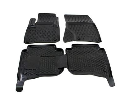 Covorase din cauciuc tip tavita Premium, Volkswagen Touareg, SUV, 2010-2018