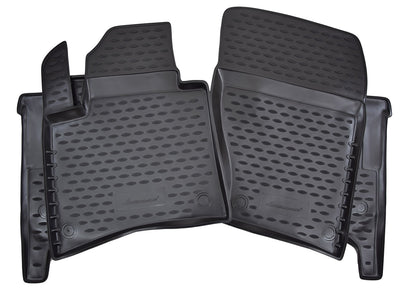 Covorase din cauciuc tip tavita Premium, Volkswagen Touareg, SUV, 2010-2018