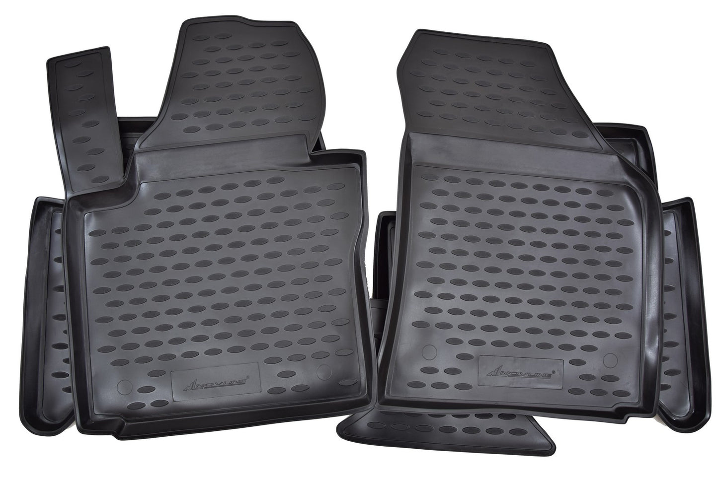 Covorase din cauciuc tip tavita Premium, Volkswagen Touran, MPV, 2006-2014