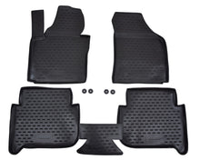 Covorase din cauciuc tip tavita Premium, Volkswagen Touran, MPV, 2006-2014
