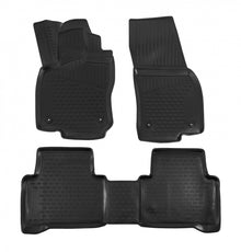 Covorase din cauciuc tip tavita Premium, Volkswagen Touran, MPV, 2015-