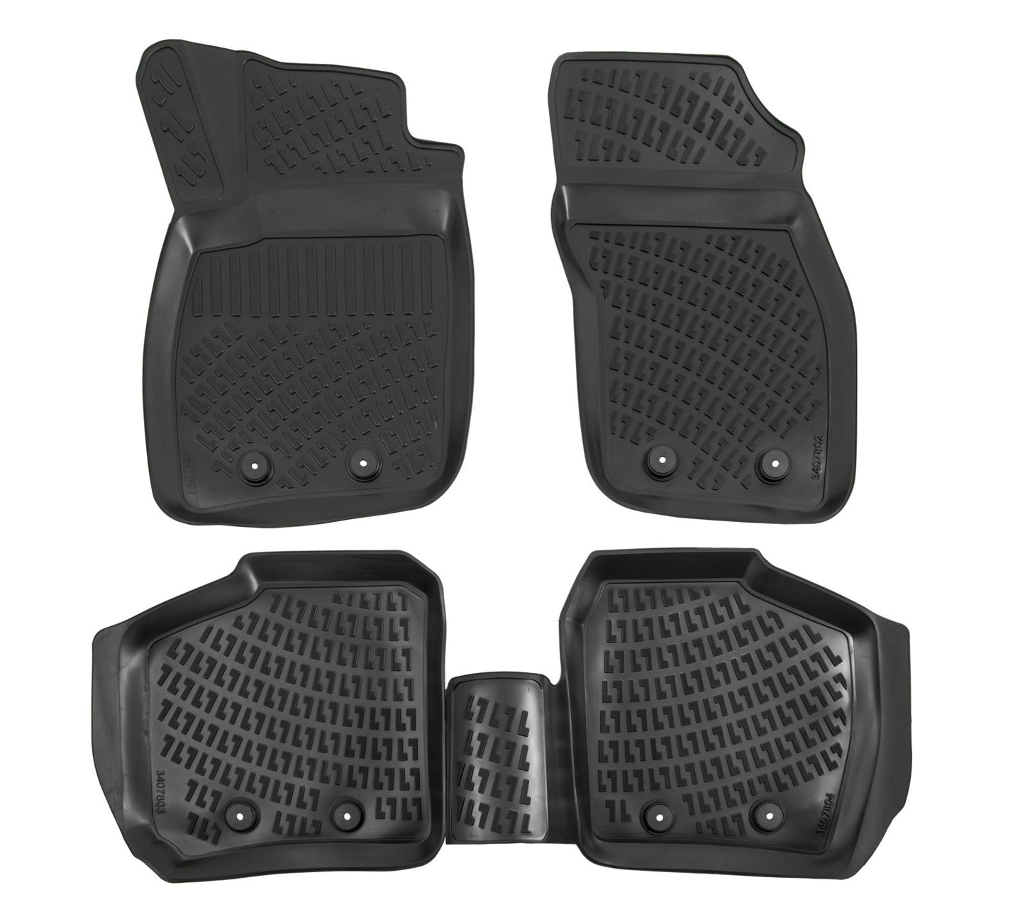 Covorase din cauciuc tip tavita Premium, Volvo V40, 2004-2012