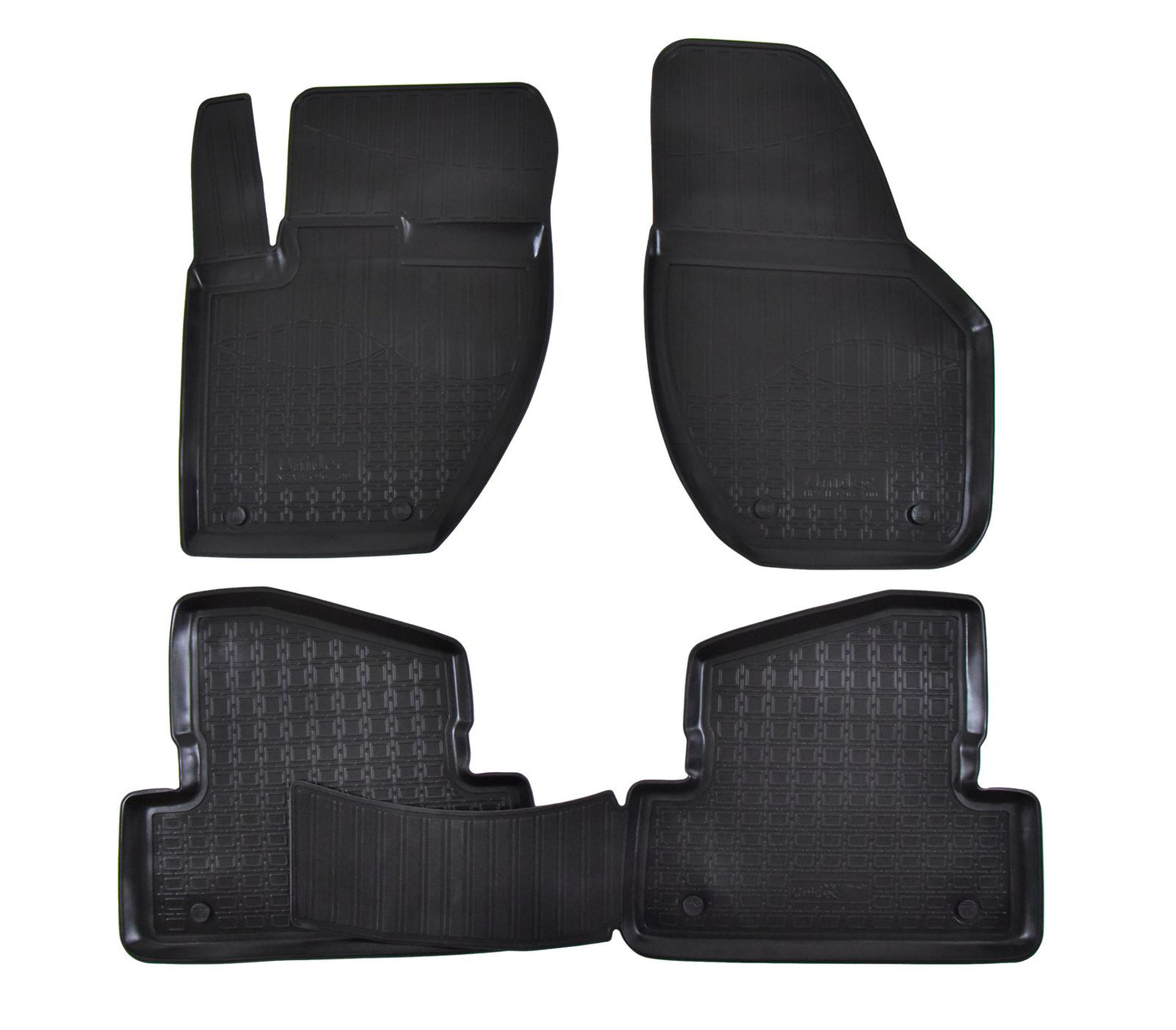 Covorase din cauciuc tip tavita Premium, Volvo V40, 2012-2019