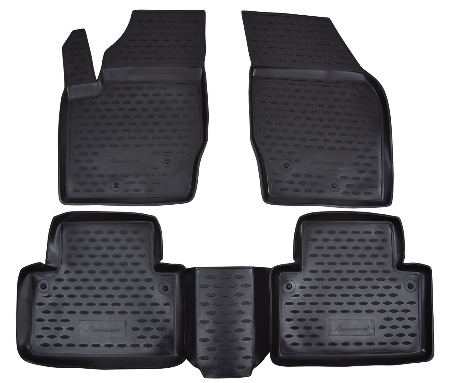 Covorase din cauciuc tip tavita Premium, Volvo XC90, 2002-2015