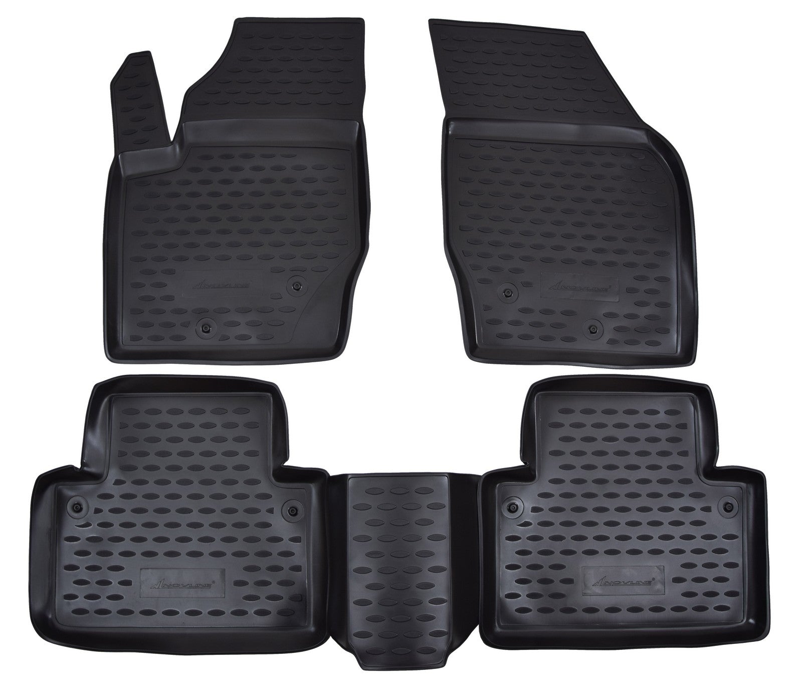 Covorase din cauciuc tip tavita Premium, Volvo XC90, 2002-2015