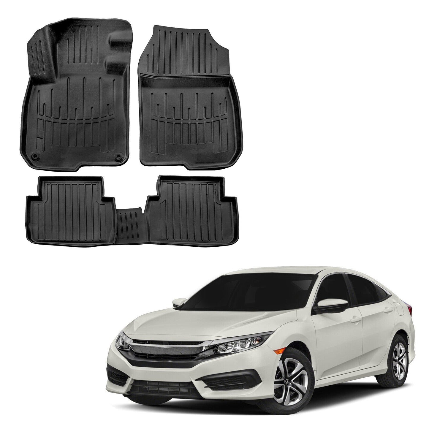 Covorase auto tip tavita Scoutt, Honda Civic, 2016-