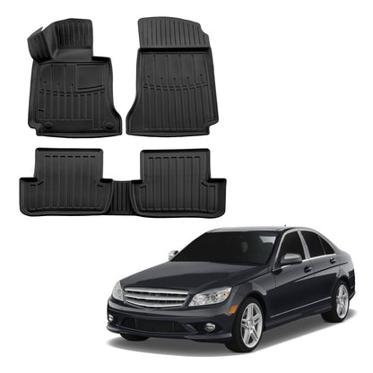Covorase auto tip tavita Scoutt, Mercedes-Benz Clasa C (W204), 2007-2014