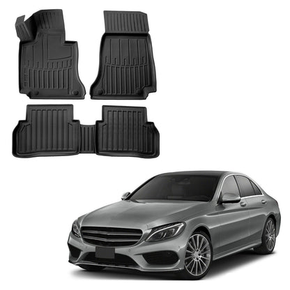 Covorase auto tip tavita Scoutt, Mercedes-Benz Clasa C (W205), 2014-2021