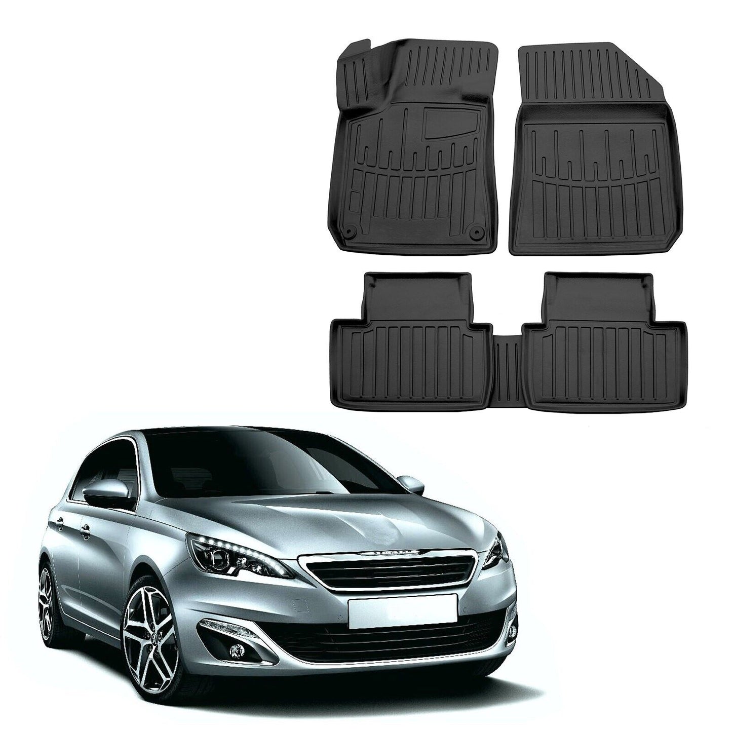 Covorase auto tip tavita Scoutt, Peugeot 308 (T9), 2015-2021