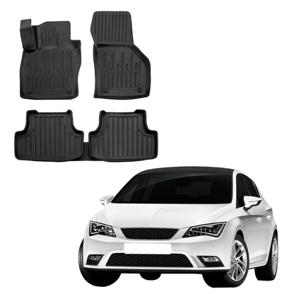 Covorase din cauciuc tip tavita SCOUTT, Seat Leon, 2012-2020
