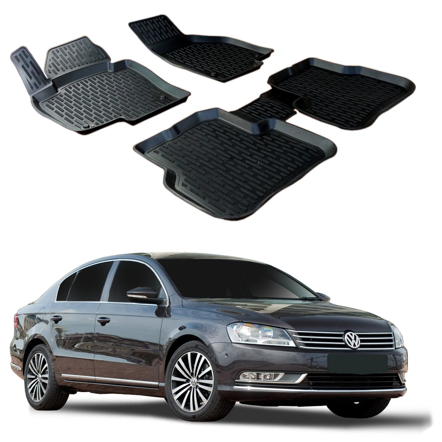 Covorase auto tip tavita Scoutt, Volkswagen Passat (B6/B7/CC), 2005-2015