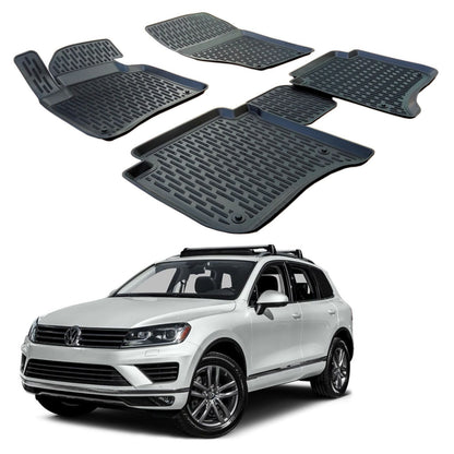 Covorase din cauciuc tip tavita SCOUTT, Volkswagen Touareg, SUV, 2010-2018
