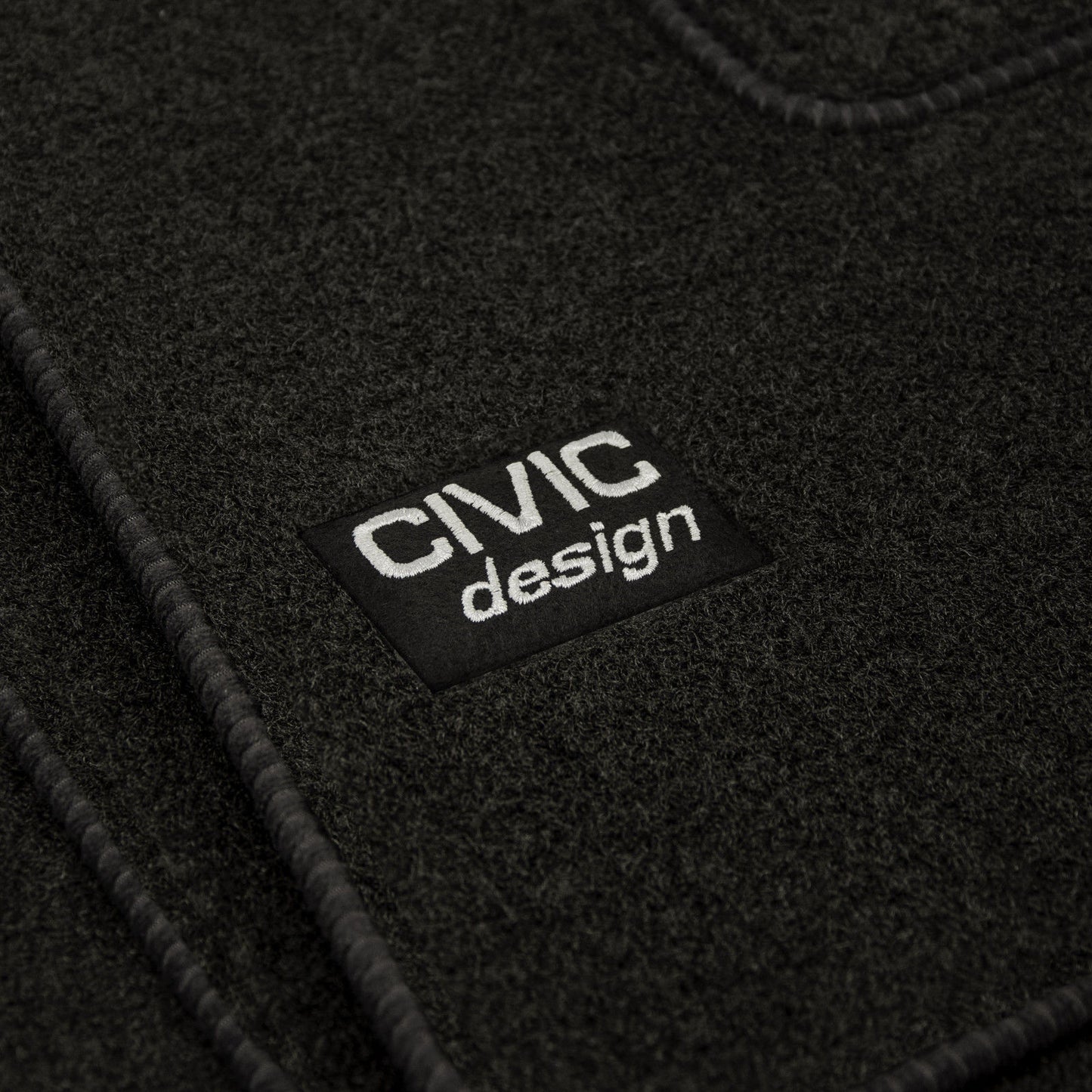 Covorase din velur cu logo, Honda Civic, 2006-2011