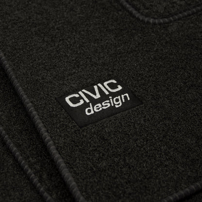 Covorase din velur cu logo, Honda Civic, 2006-2011