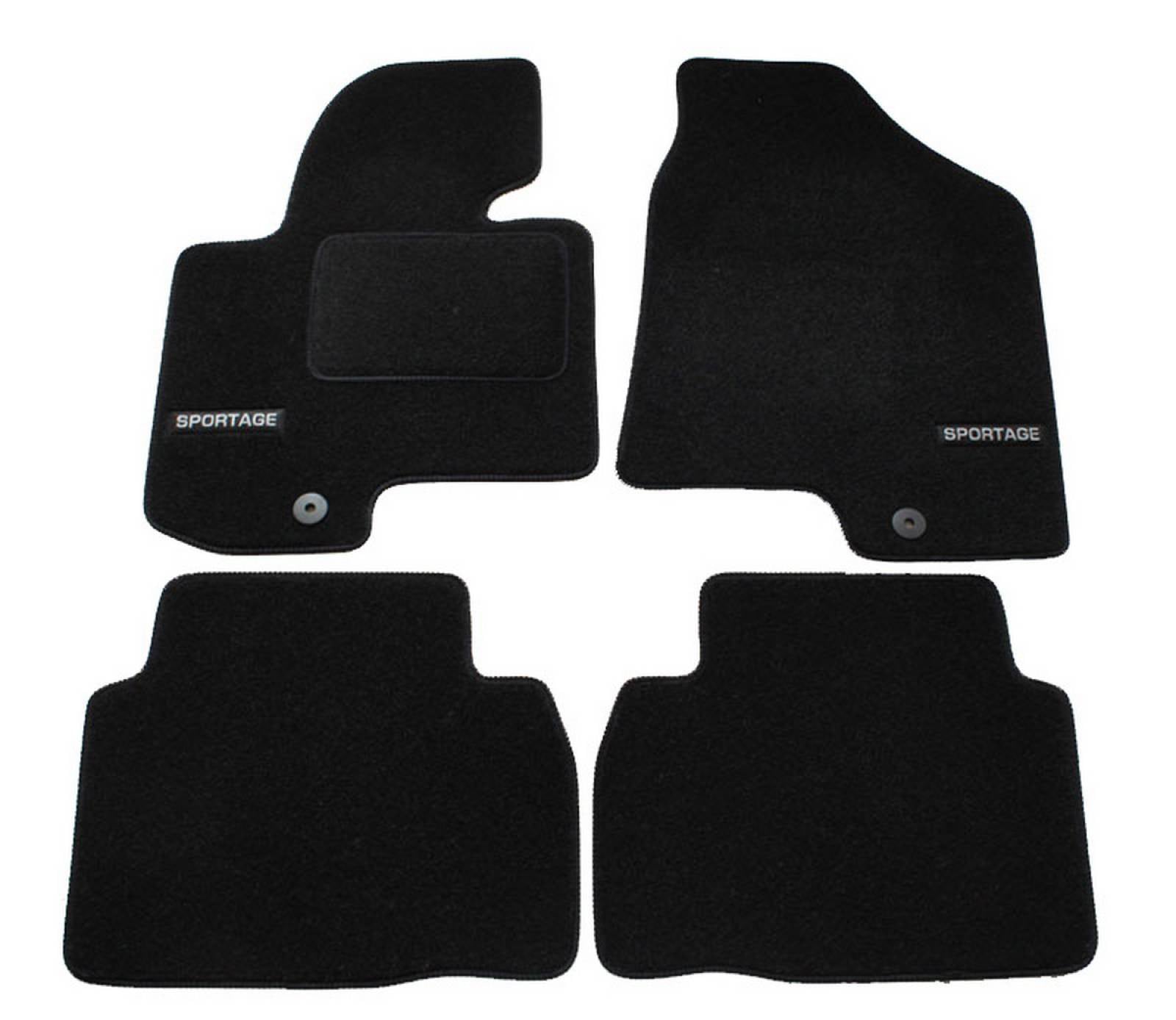 Covorase din velur cu logo, Kia Sportage, 2010-2015